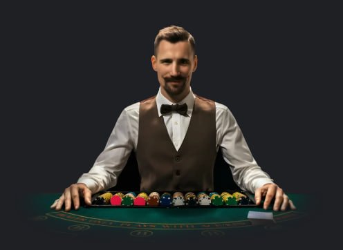 Casino-style entertainment layout on bed 333 with simple menu structure